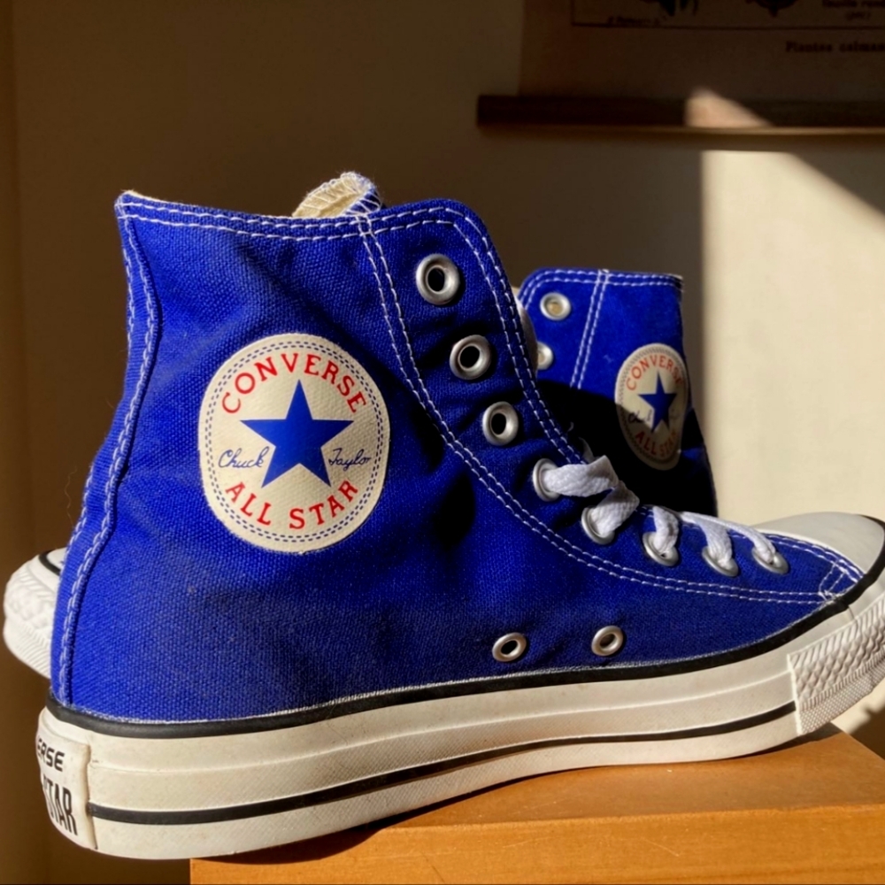 Converse All Star Radio Blue High-Top Sneakers